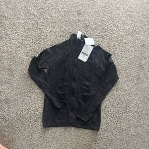 Fabletics Charcoal Luciana Full-Zip Jacket